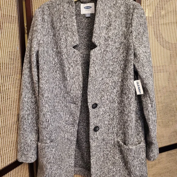 Sweater-Fleece Coat - Picture 10 of 12